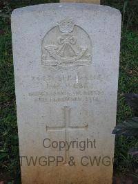 Dar Es Salaam War Cemetery - Webb, John Henry